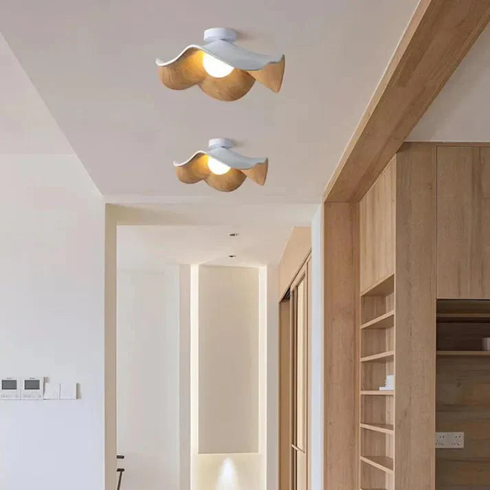 Ceiling Light with Resin and Metal Construction – Pendant Lamp for Indoor Ceiling Lighting