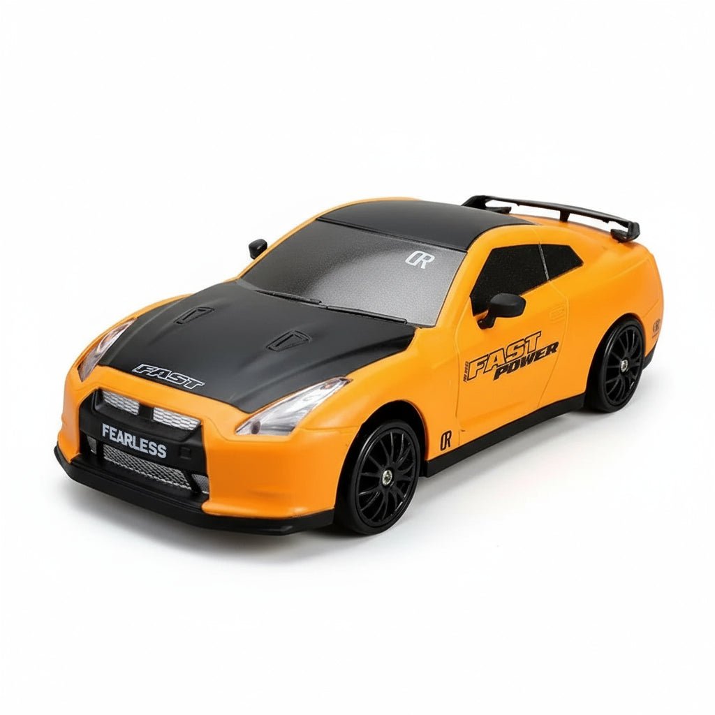 DRIFTIGNITE – 4WD RC drift car with especially slippery tires