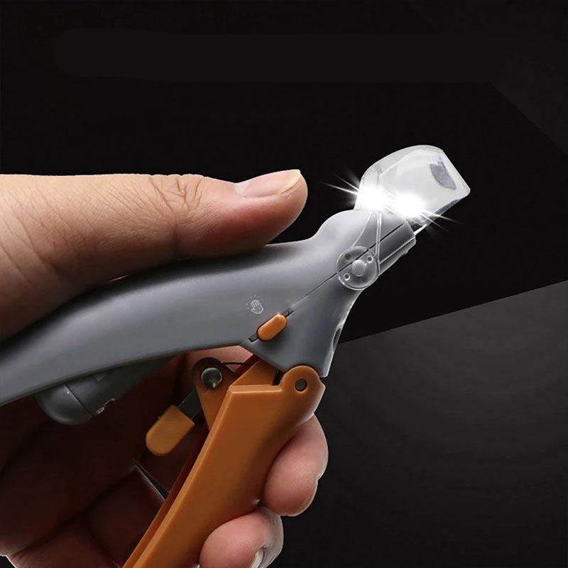 Dog Nail Cutter with a Safety Guard Against Over Trimming | Sharp Precision Blades for a Clean Cut | Non Slip Ergonomic Grip