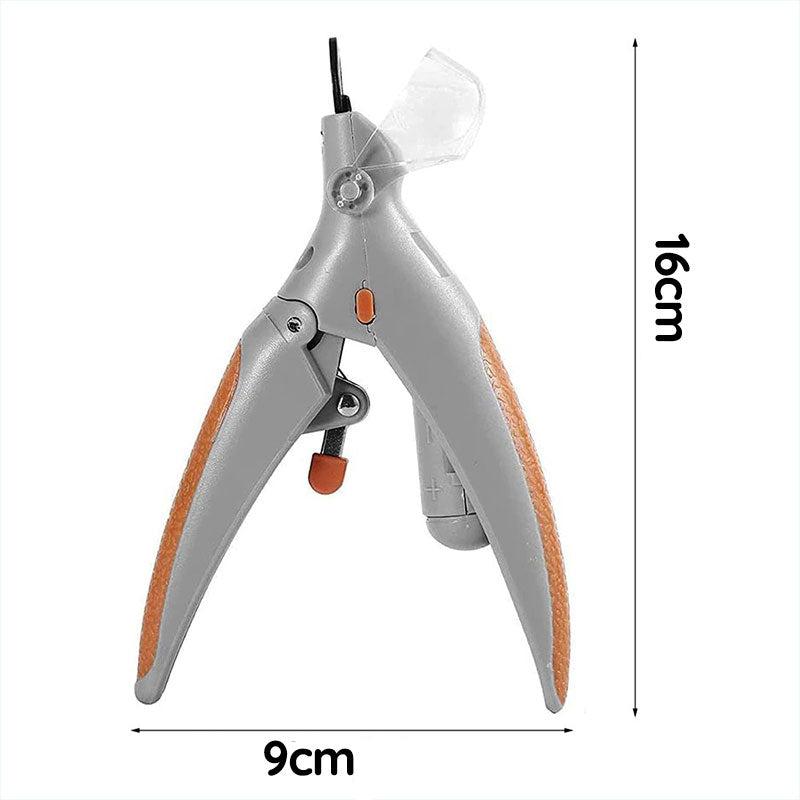 Dog Nail Cutter with a Safety Guard Against Over Trimming | Sharp Precision Blades for a Clean Cut | Non Slip Ergonomic Grip