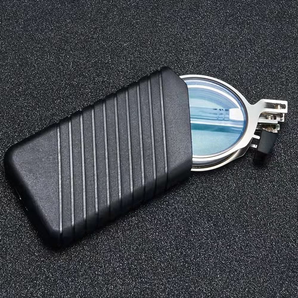 Foldable Reading Glasses with Case | Round or Square, +1 to +4 Strength | Lightweight Optional Blue Light Filter