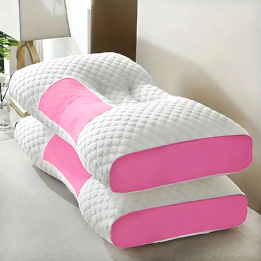 Adjustable Foam Neck Pillow 31.5 x 20.9 In, Set of 2 | 7 Colors | Machine-Washable Support for Rest & Travel