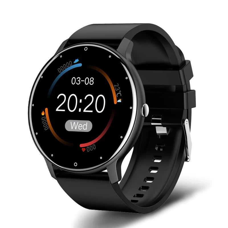 Fitness Smart Watch with a 1.28 Inch Touch Screen | Heart Rate, Sleep Tracking, App Alerts and IP67 Water Resistance