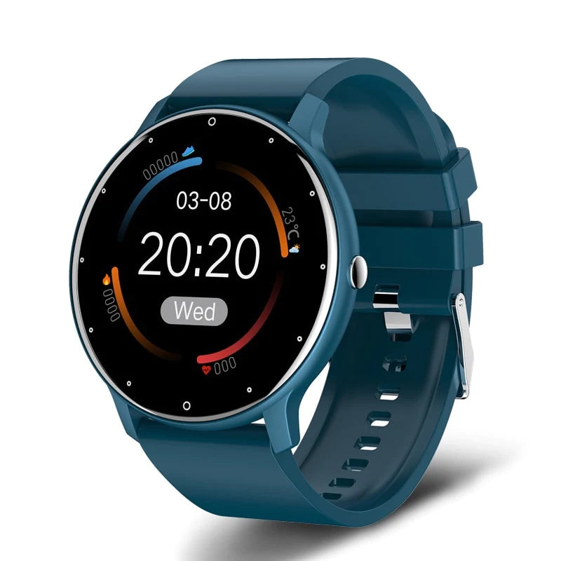Fitness Smart Watch with a 1.28 Inch Touch Screen | Heart Rate, Sleep Tracking, App Alerts and IP67 Water Resistance
