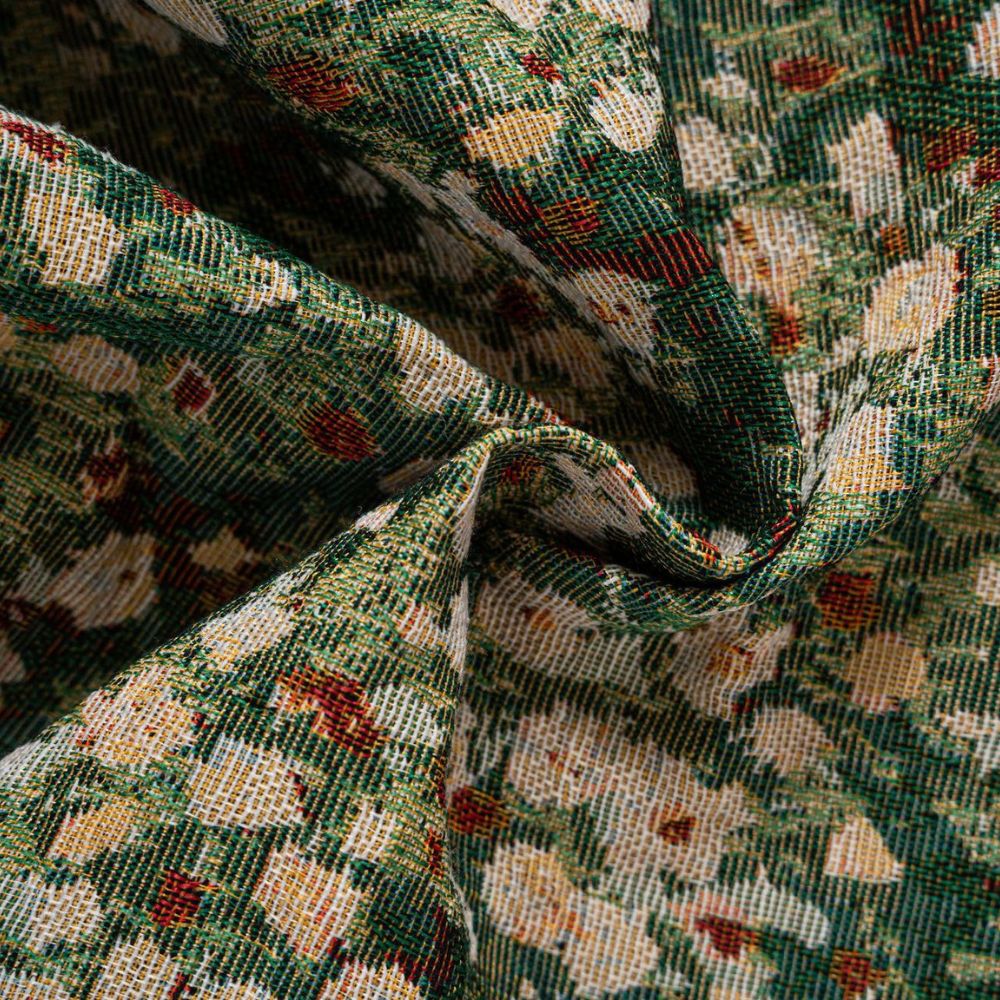 Floral Tapestry Curtain Vintage Style