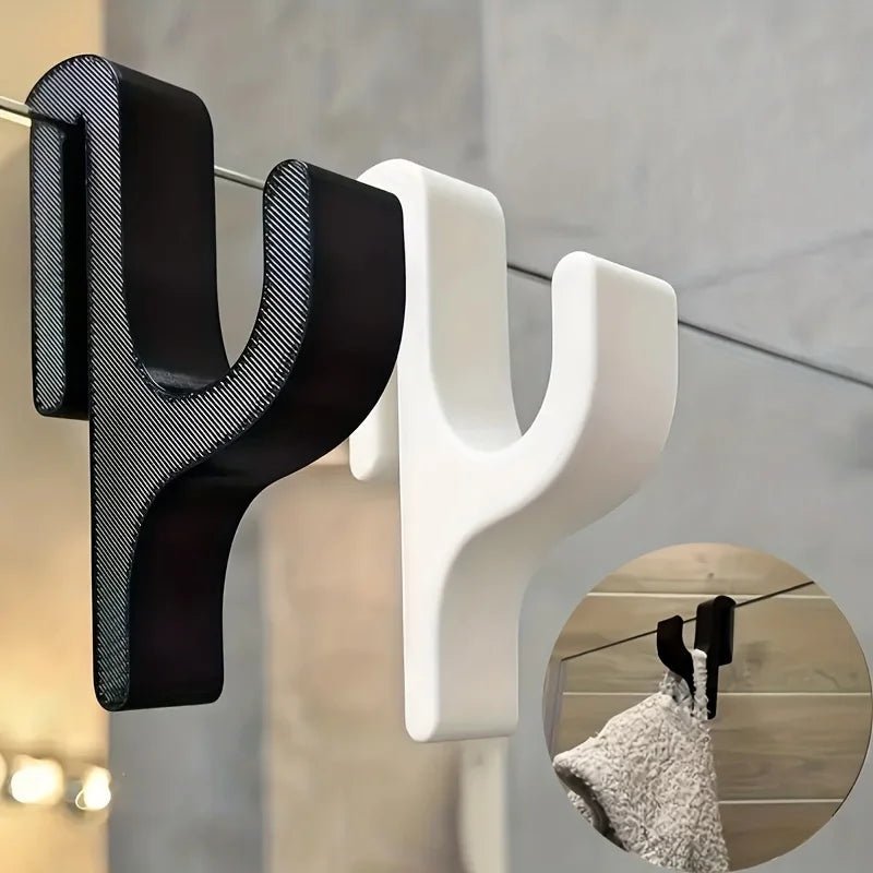 BATHGLINT - Elegant Shower Hook with Modern Design for Stylish Bathroom Organization and Space-Saving Storage in Everyday Use
