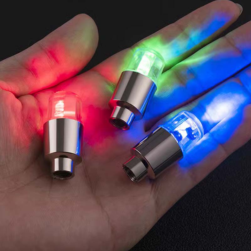 LED Tire Valve Caps for Bikes