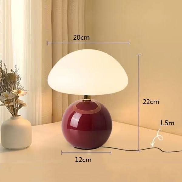 Ceramic LED Table Lamp Cloud Design
