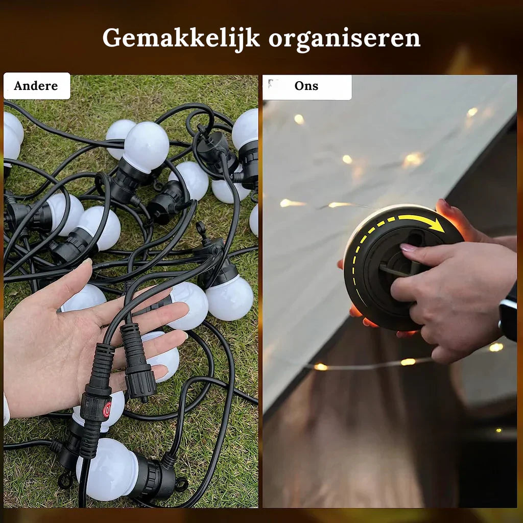 Compact Aurora USB String Lights