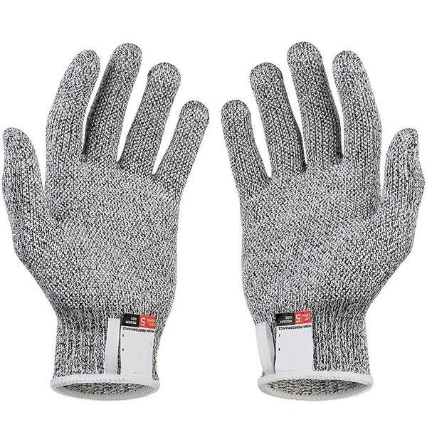 Level 5 Cut Resistant Work Gloves | EN388 Rated Pair for Woodworking, Metalwork and the Kitchen | Sizes XXS to XL