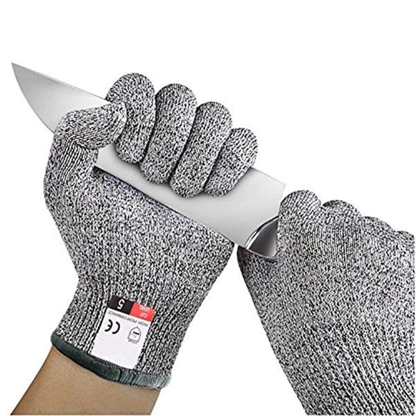 Level 5 Cut Resistant Work Gloves | EN388 Rated Pair for Woodworking, Metalwork and the Kitchen | Sizes XXS to XL