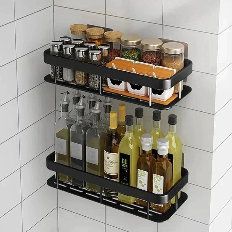 NORDICSHELF - Adhesive Shelf for the Bathroom – Drill-Free & Stylish for Every Bathroom
