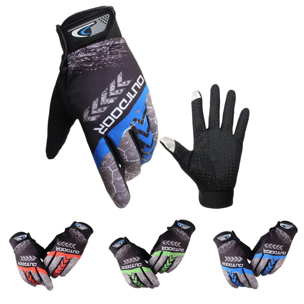Breathable Cycling Gloves with Non-Slip Grip Palm | Touchscreen-Ready Bike Accessories | Sizes M, L and XL