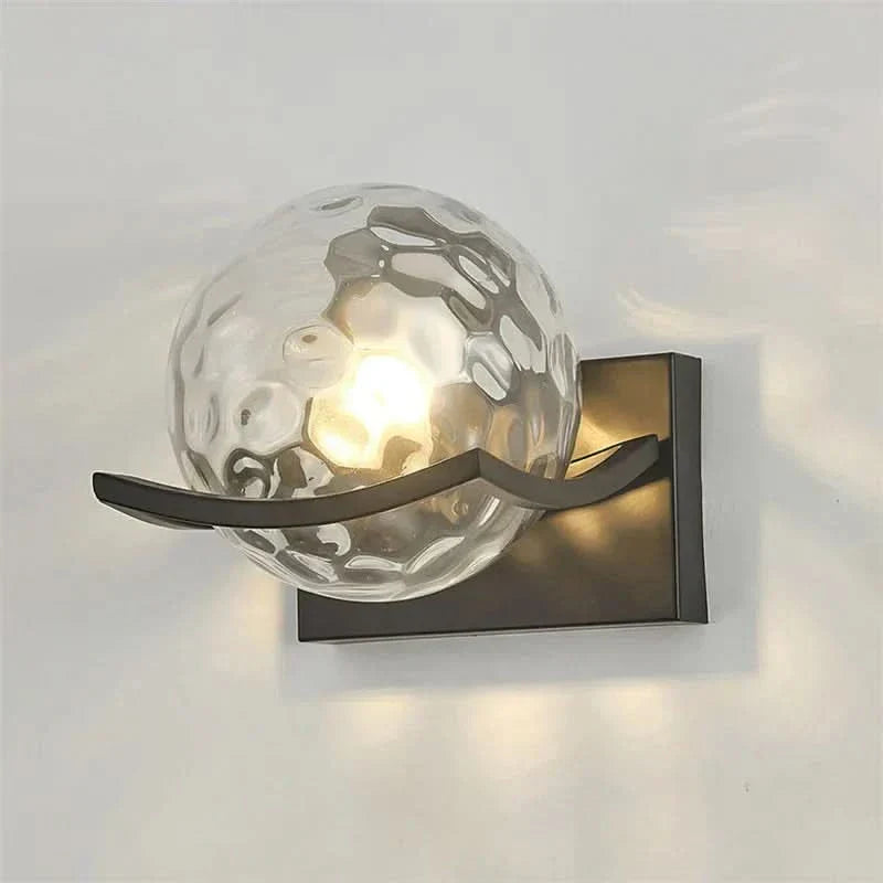 LED Wall Lamp Glass Panel