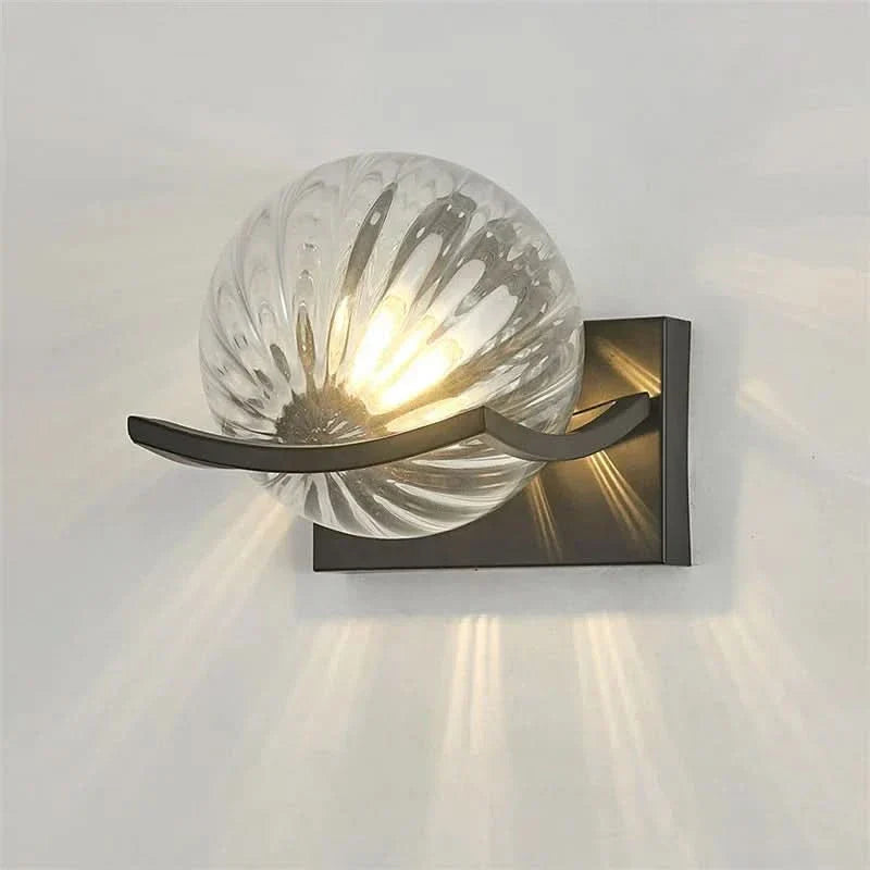 LED Wall Lamp Glass Panel