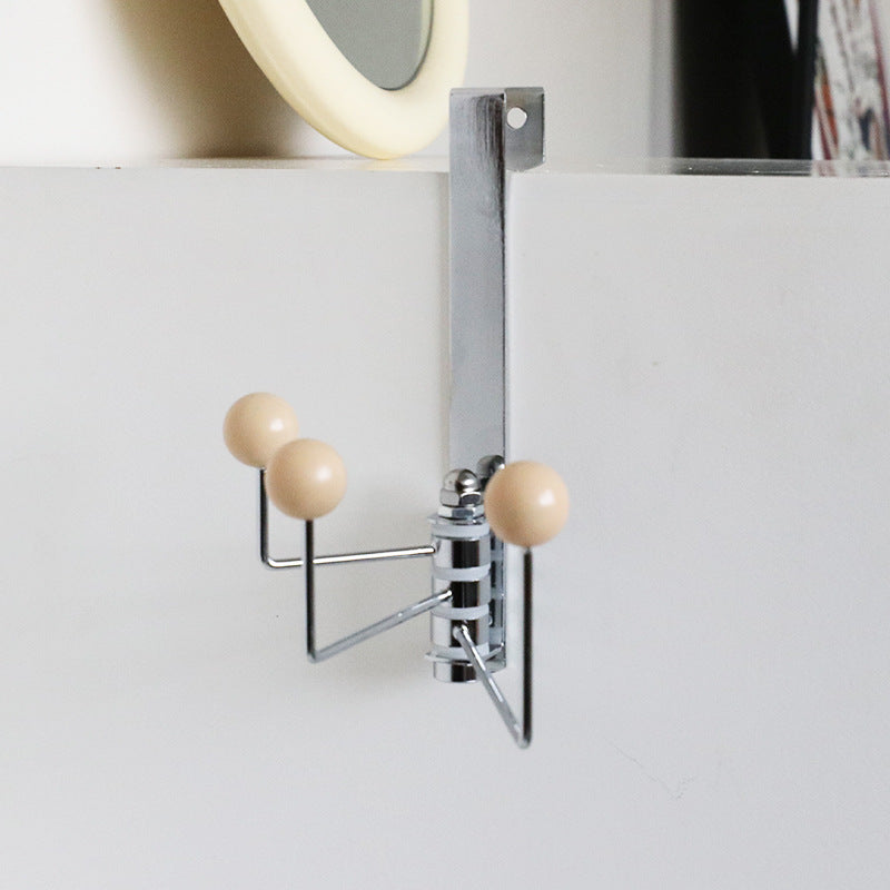 Eames-Inspired Chrome Door Hook - 3 or 4 Hooks