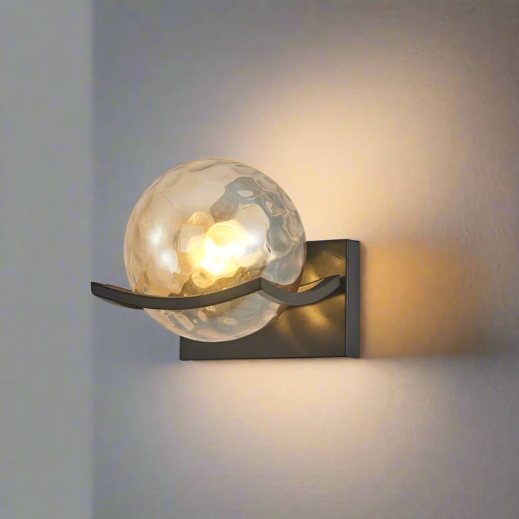 LED Wall Lamp Glass Panel