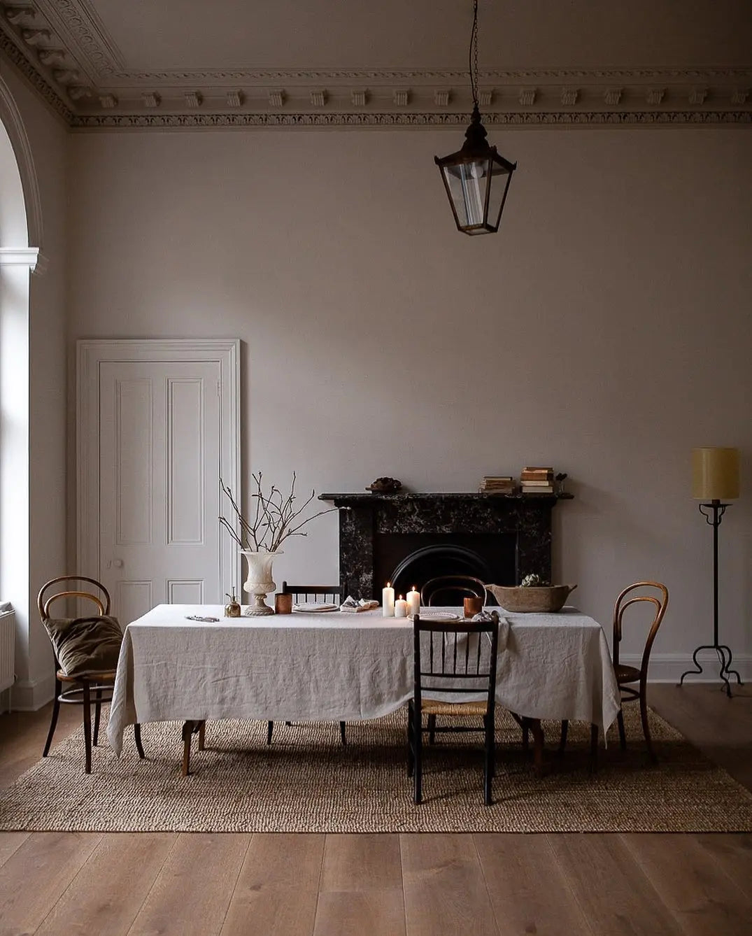 Linen Tablecloth in Six Colors | Four Rectangular Sizes from 39 to 118 Inches | Keeps a Dining Table Covered and Clean