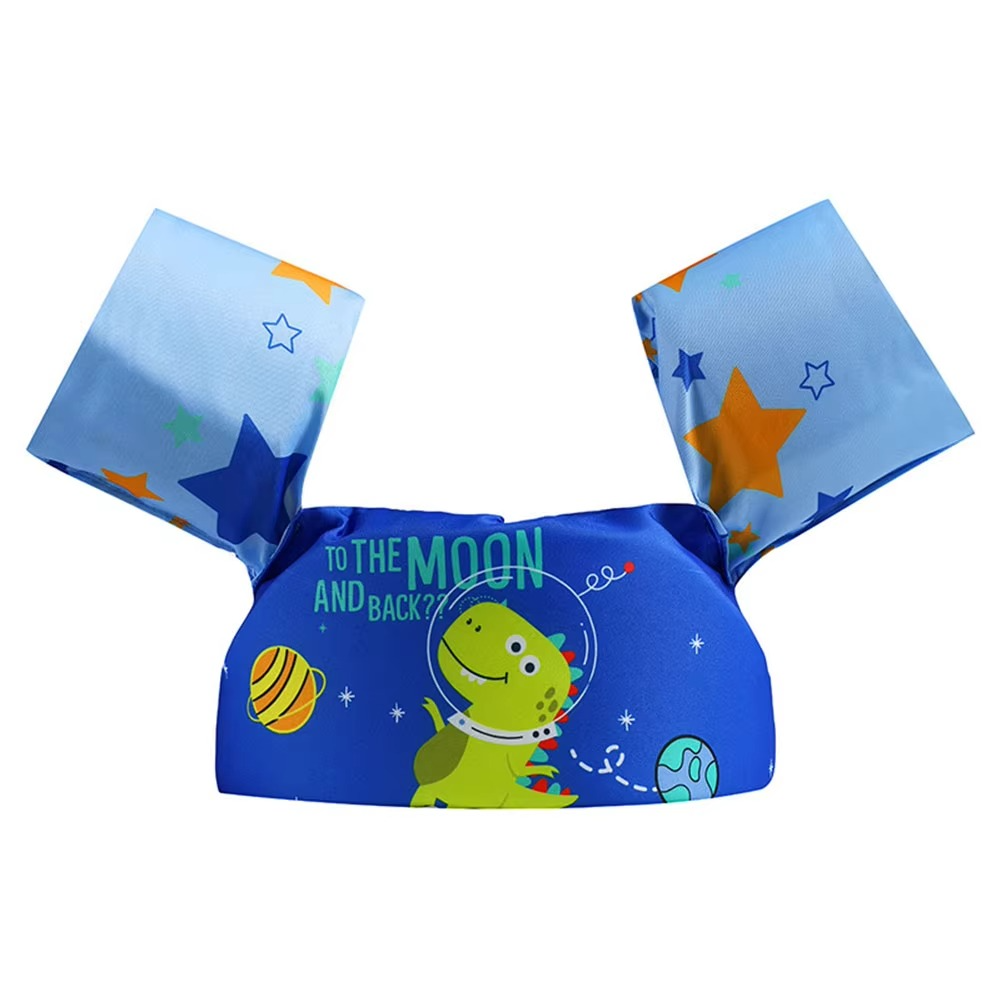 Kids' Swim Arm Float and Safety Vest for Water Confidence