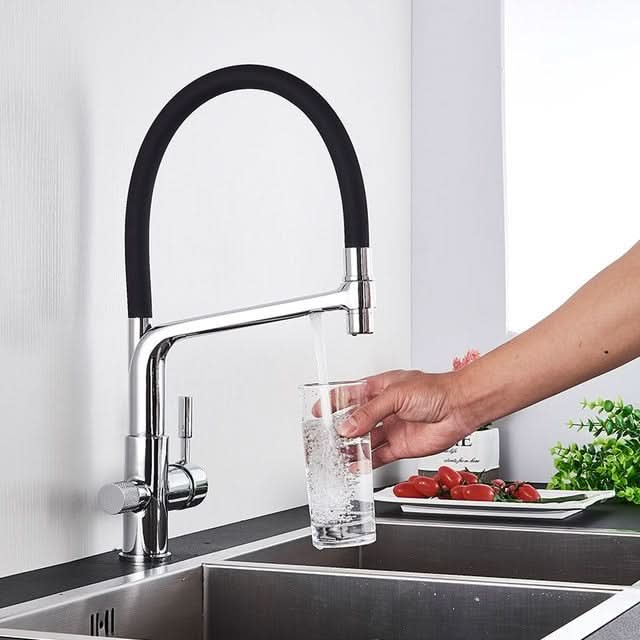 Pull Down Kitchen Faucet