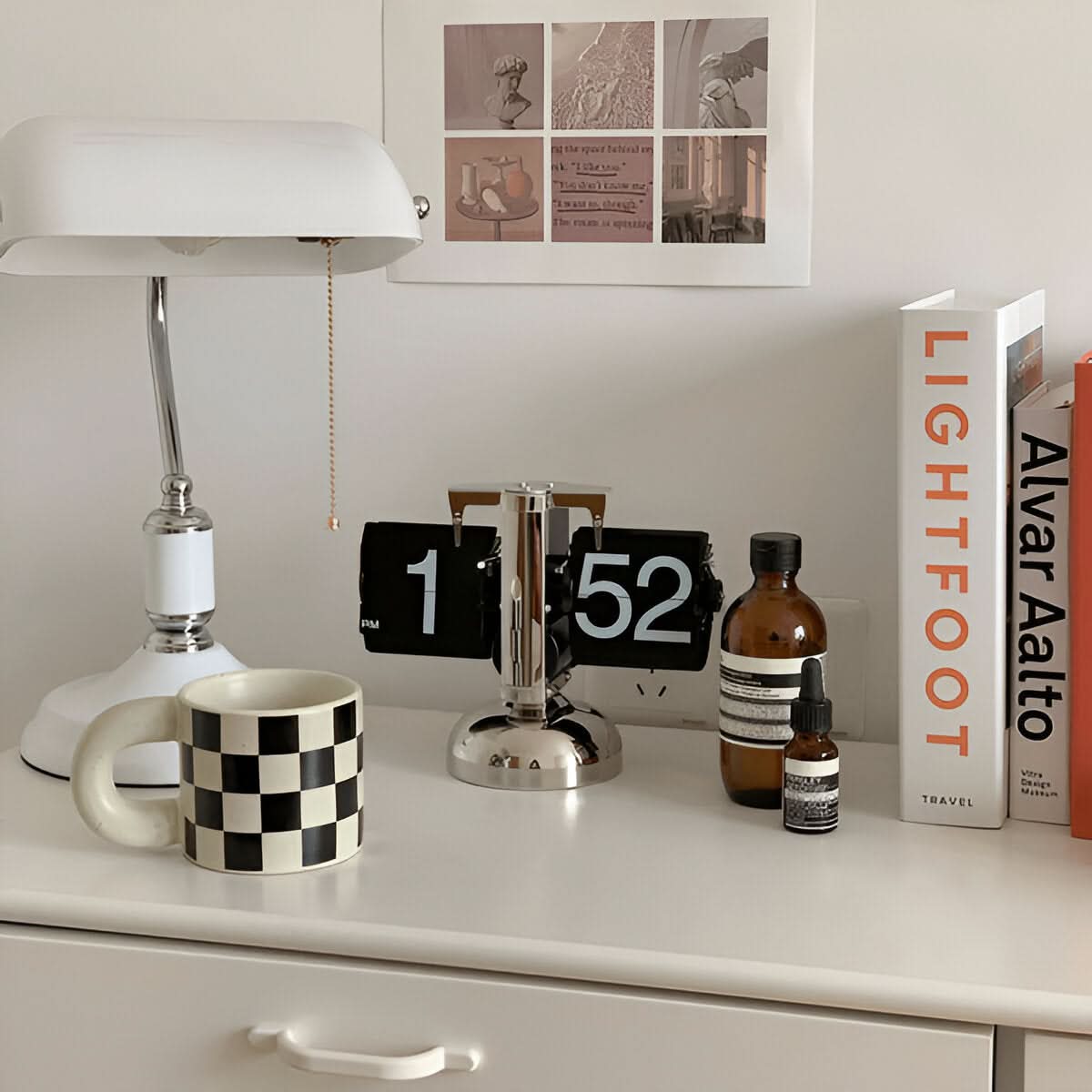 Retro Flip Desk Clock