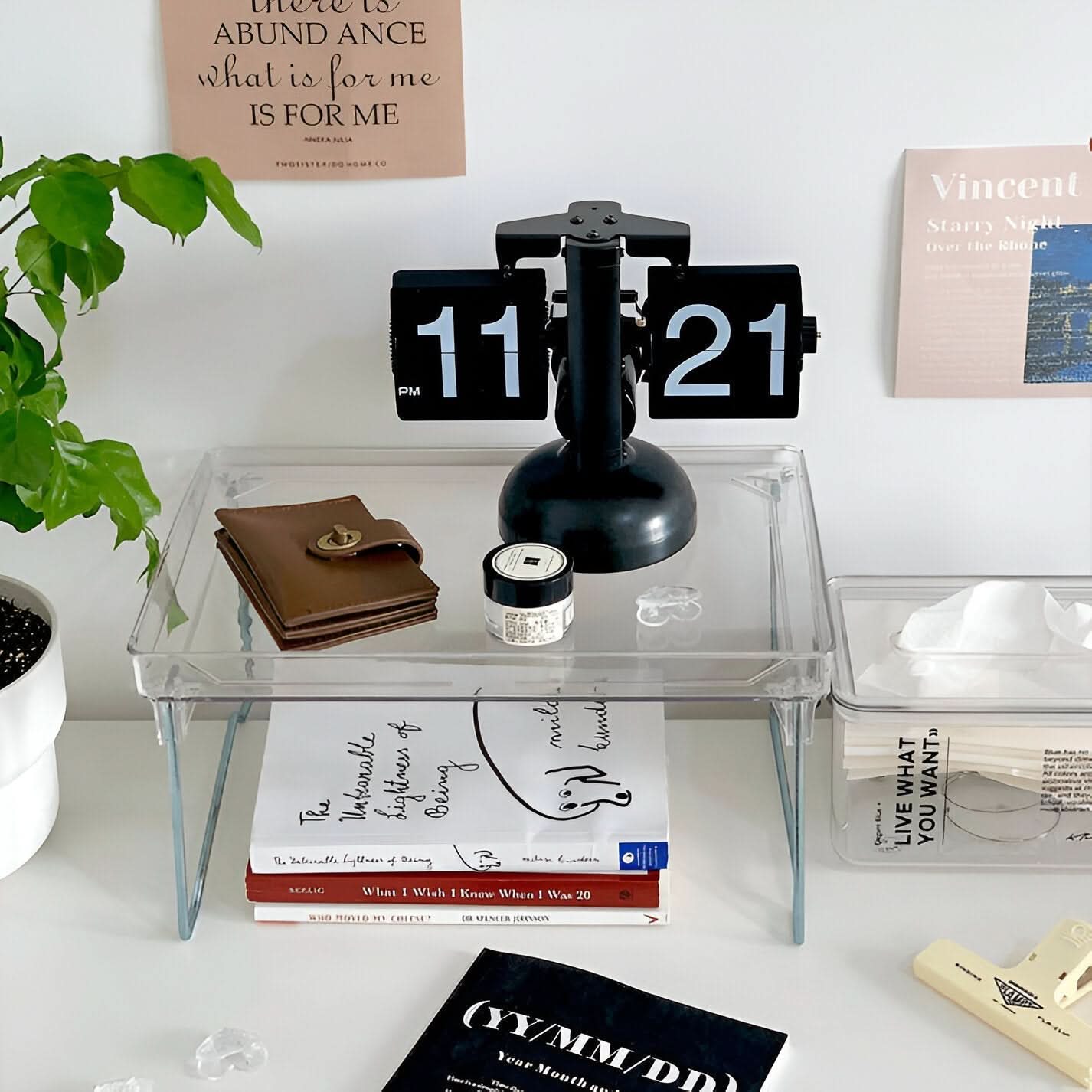 Retro Flip Desk Clock