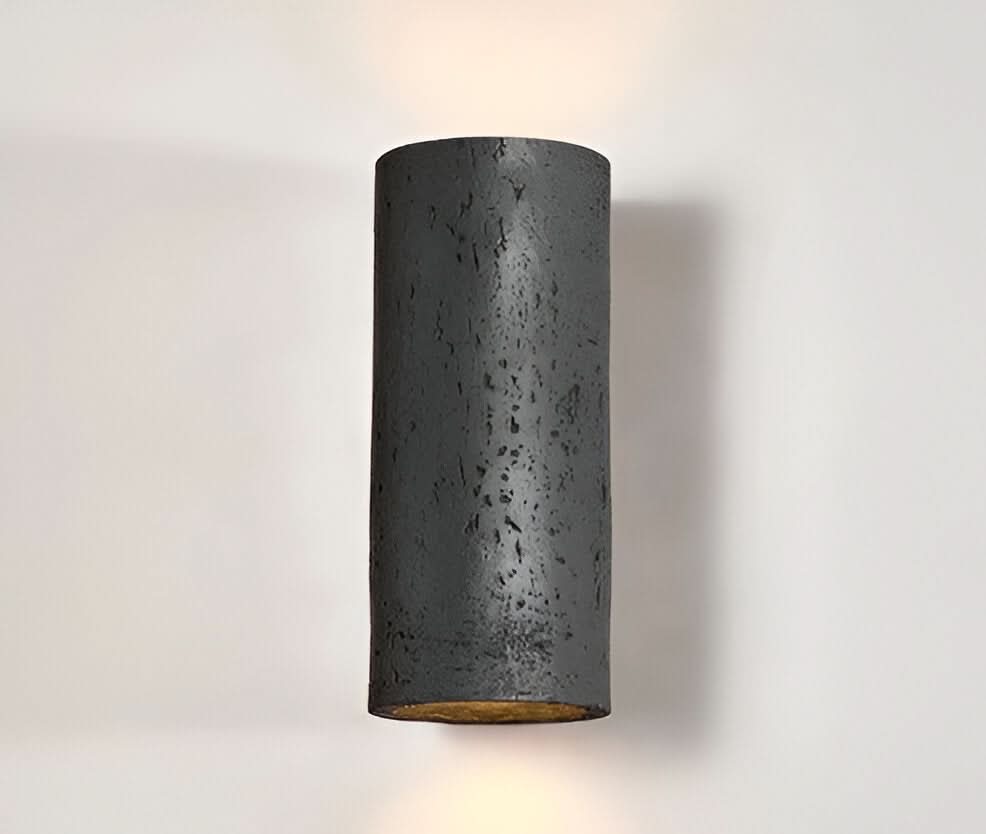LED Cylinder Wall Light Set of 2