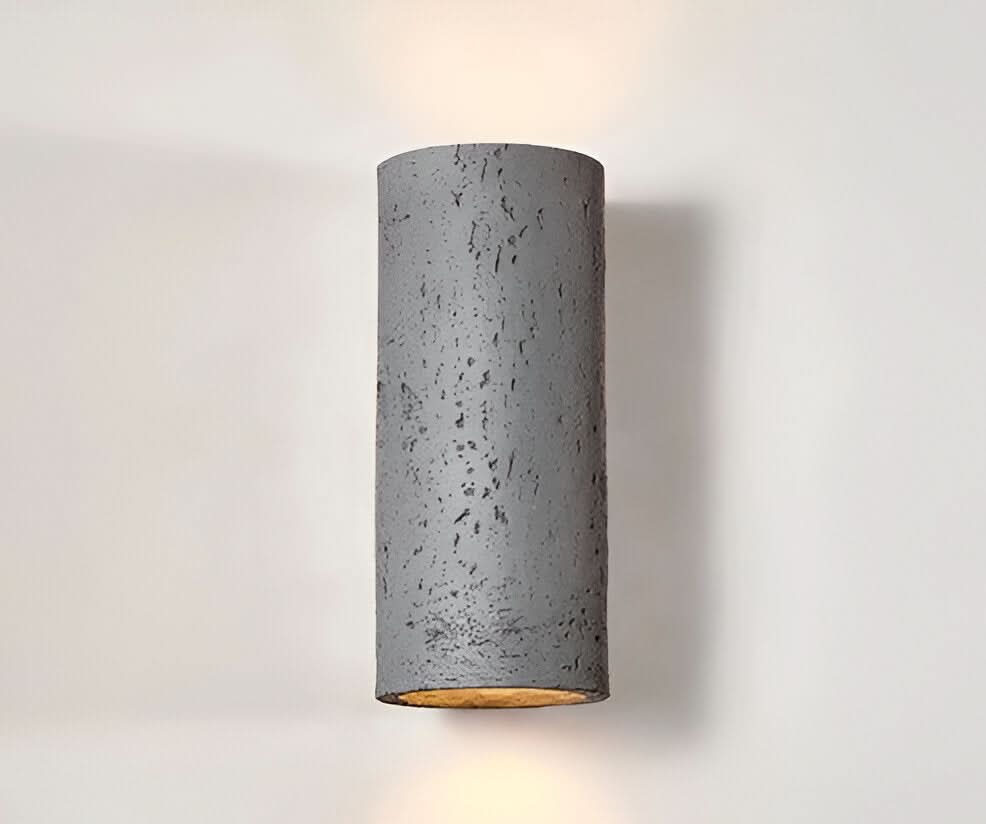 LED Cylinder Wall Light Set of 2