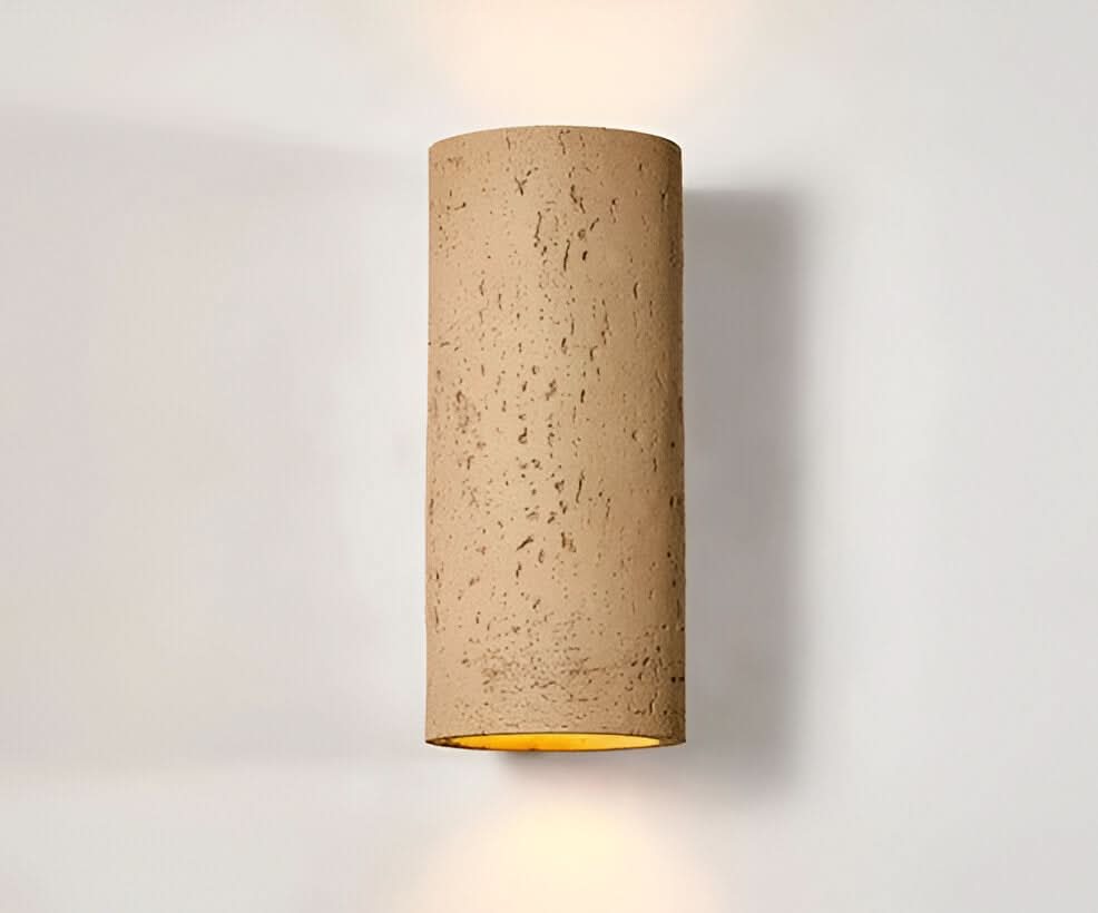 LED Cylinder Wall Light Set of 2