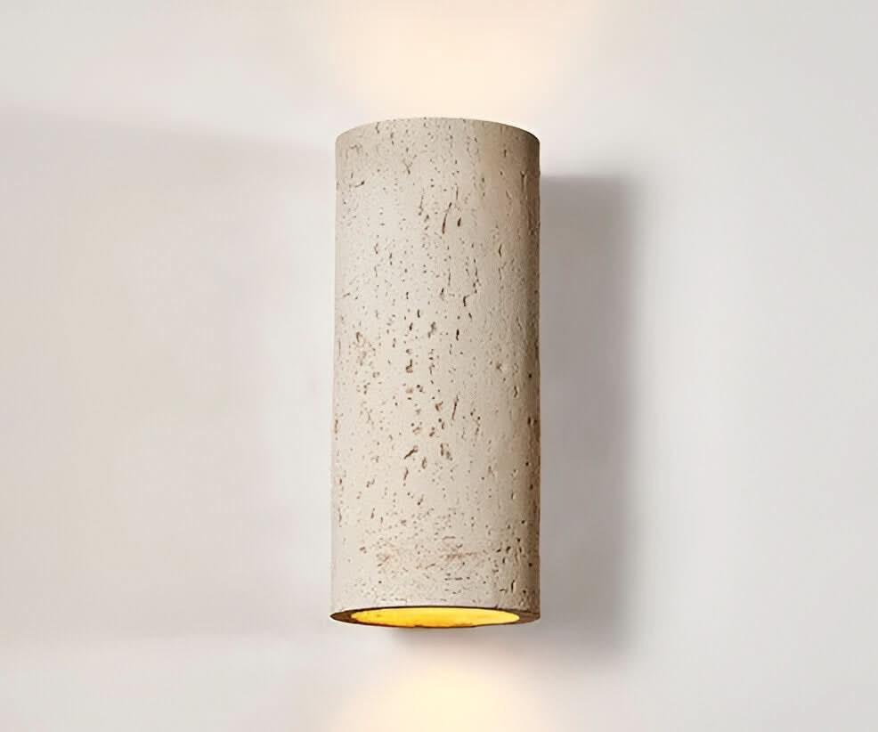 LED Cylinder Wall Light Set of 2