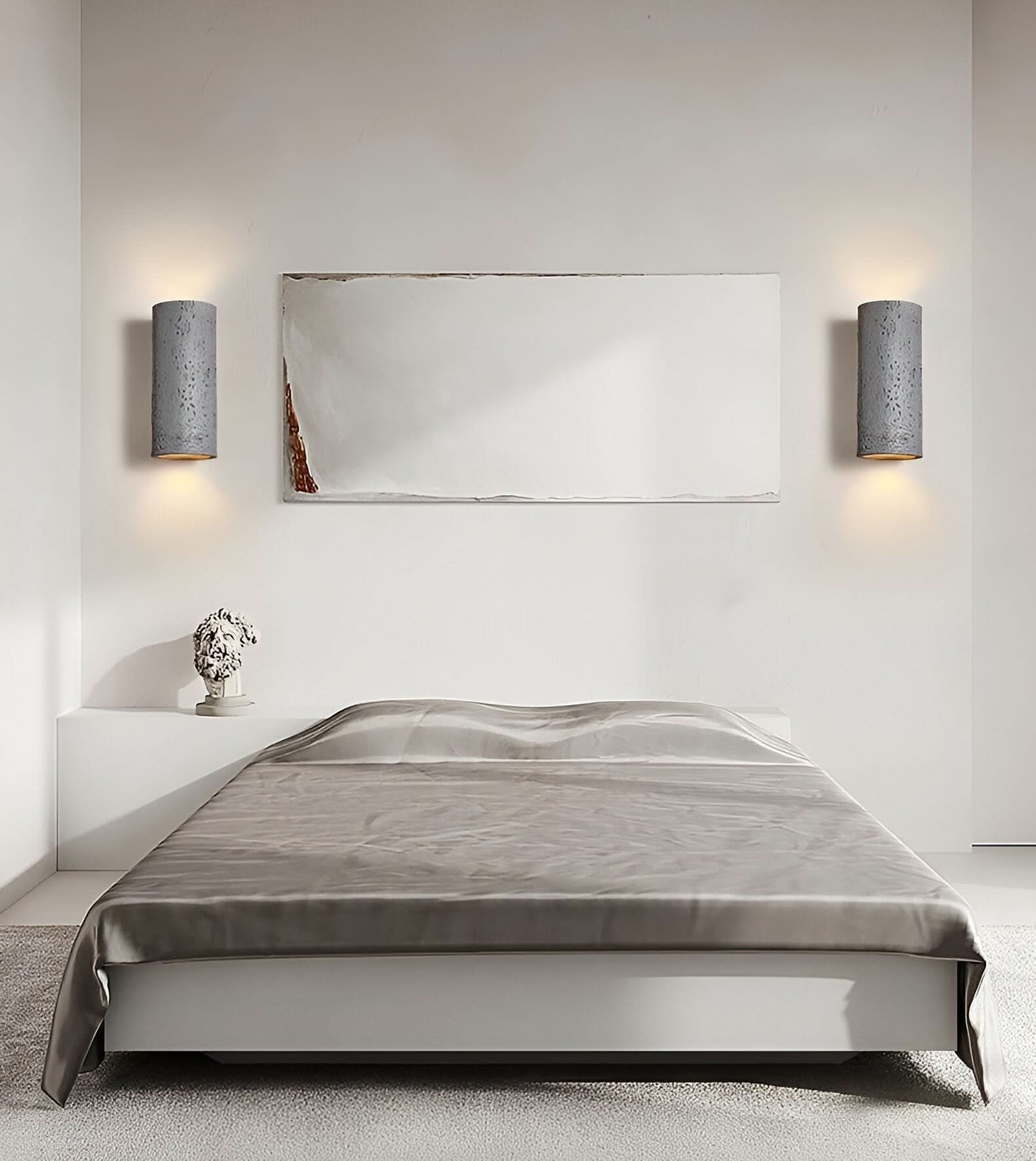LED Cylinder Wall Light Set of 2