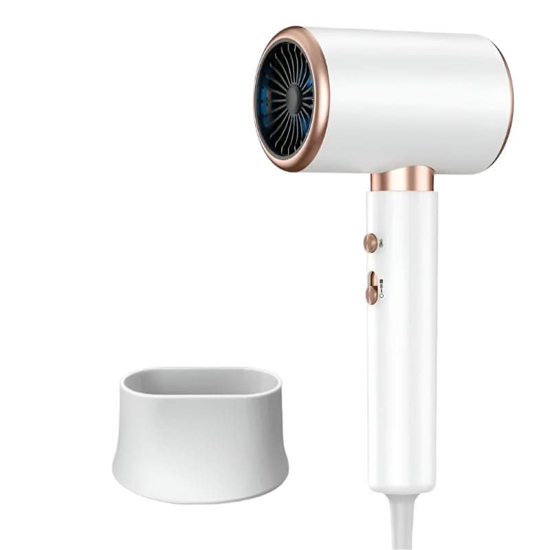 2400W Ionic Hair Dryer with Diffuser & Concentrator Attachments | Black or White | Fast Frizz-Free Salon Styling