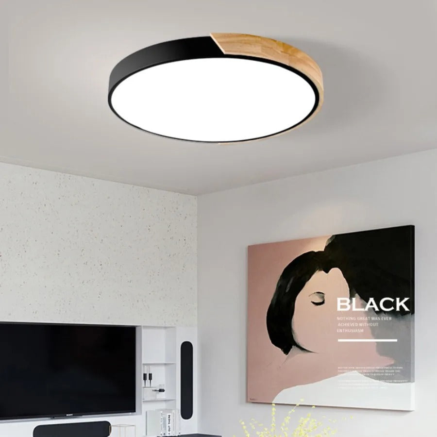 Minimal Round Ceiling Light
