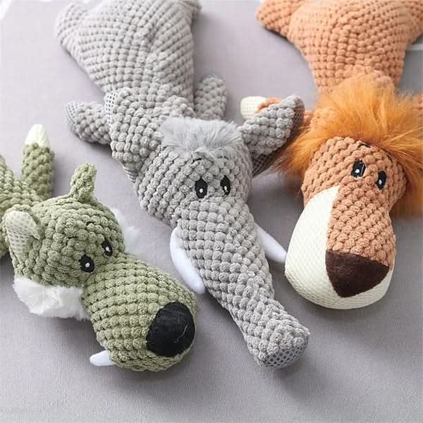 Indestructible Dog Chew Toy for Teeth Cleaning | Eco-Friendly Denim Material | 13 Animal Styles | 5X Stronger, Built for Chewers