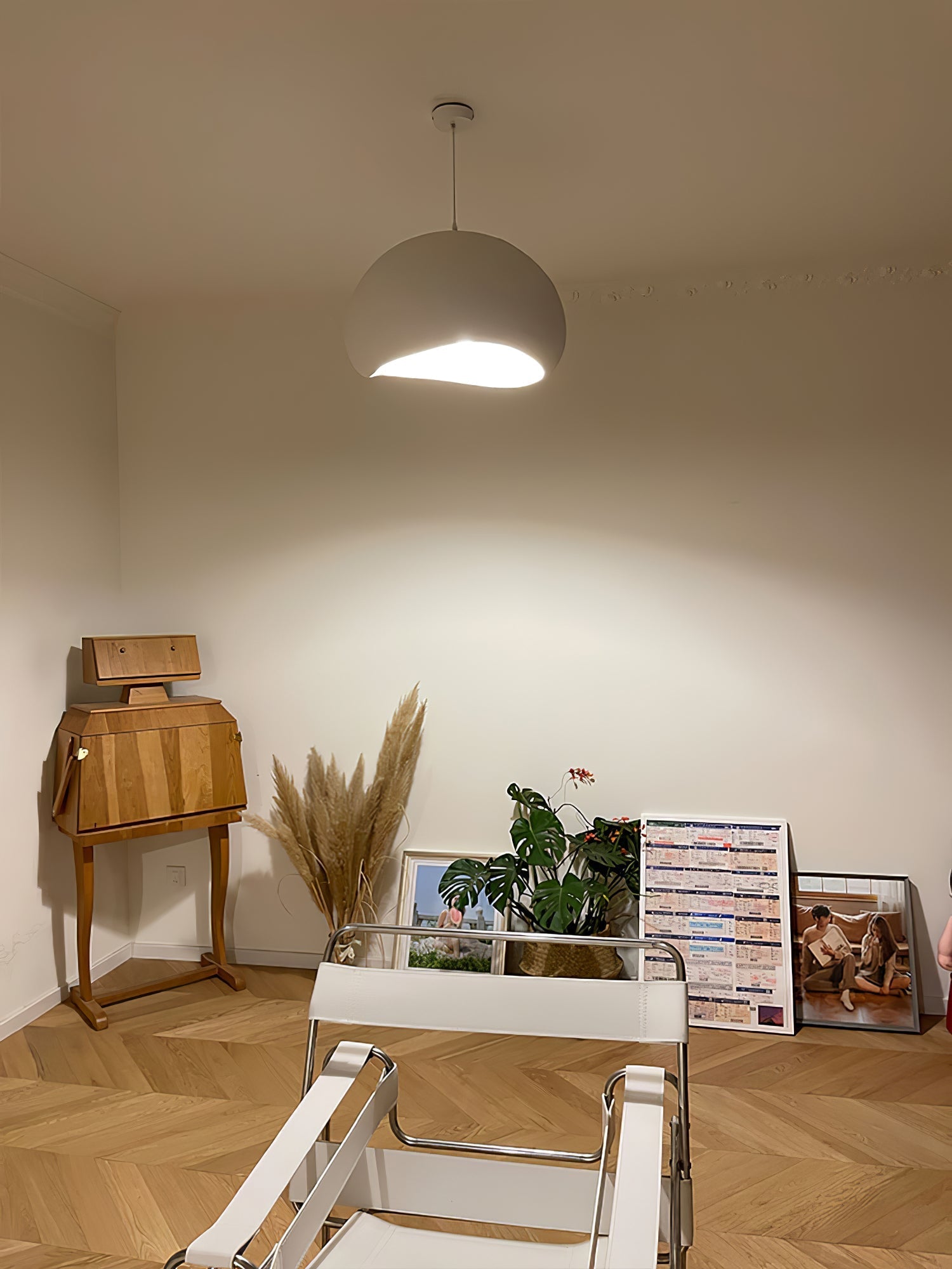 Wabi Sabi Cocoon Pendant Light Paper Ceiling Lamp