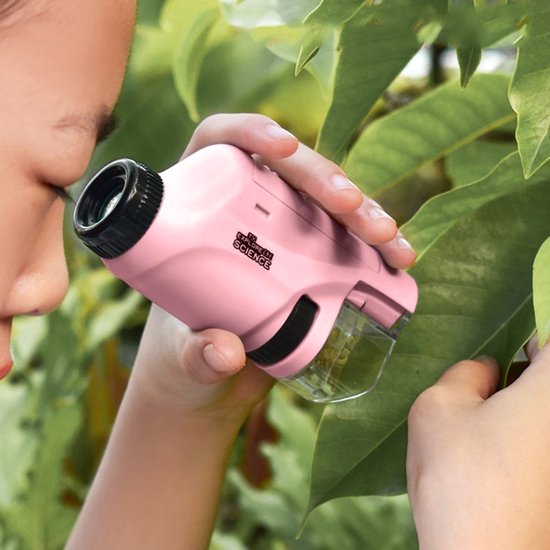 Kids Portable Microscope 60x-120x Educational Toy