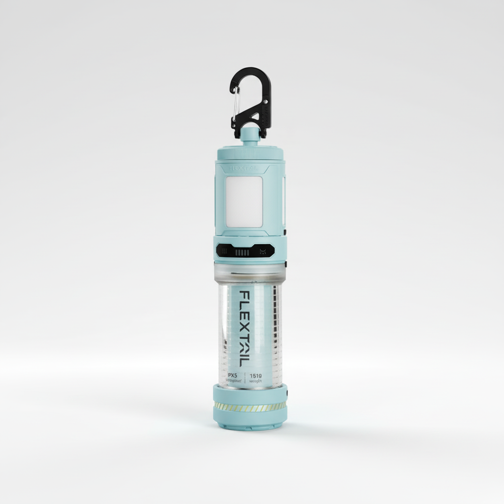 2-in-1 Camping Lamp with Mosquito Repellent Function