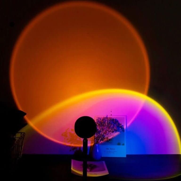 GOLDEN GLOW - Sunset lamp for atmospheric indoor lighting product image