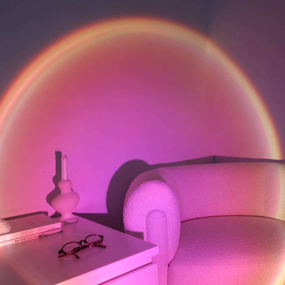 GOLDEN GLOW - Sunset lamp for atmospheric indoor lighting product image
