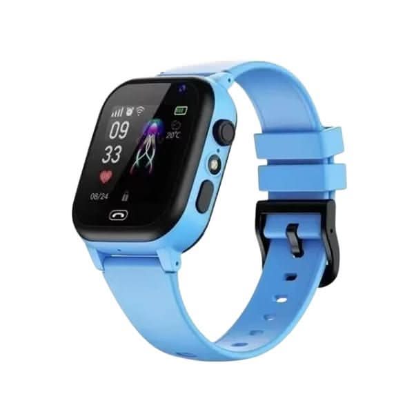 Kids Smart GPS Watch With Emergency SOS | 1.4 In Touchscreen, IP67 Waterproof, 3 Colors | Nano SIM Safety Tracker
