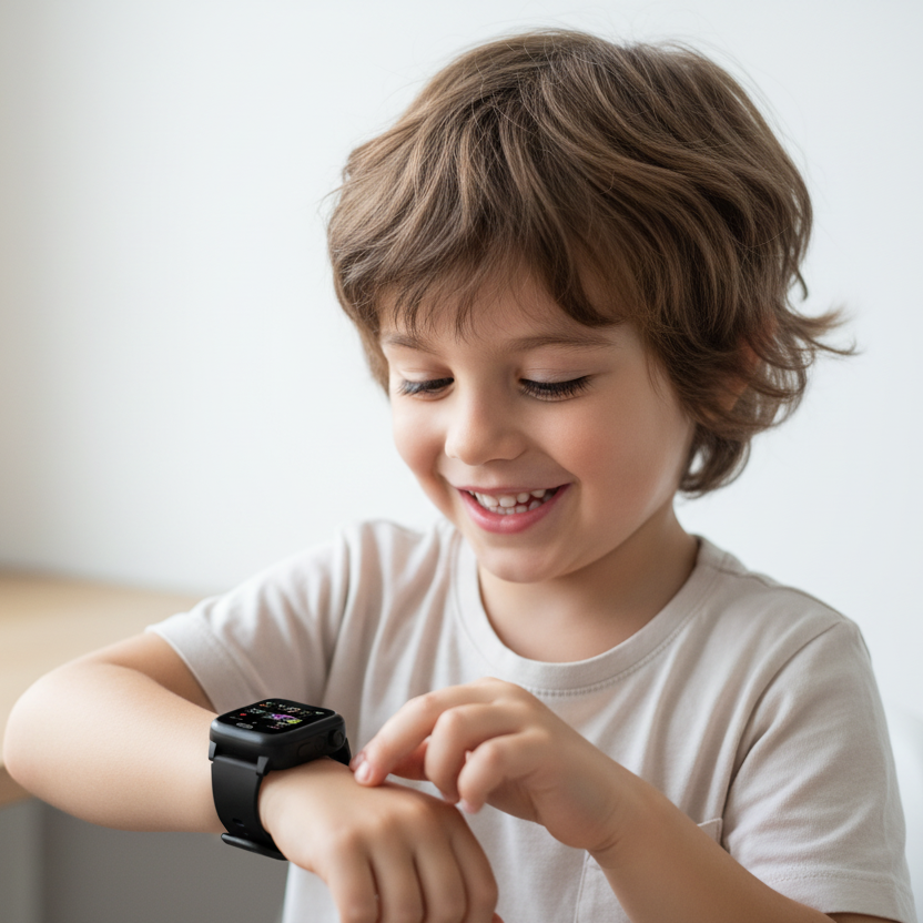 Kids Smart GPS Watch With Emergency SOS | 1.4 In Touchscreen, IP67 Waterproof, 3 Colors | Nano SIM Safety Tracker
