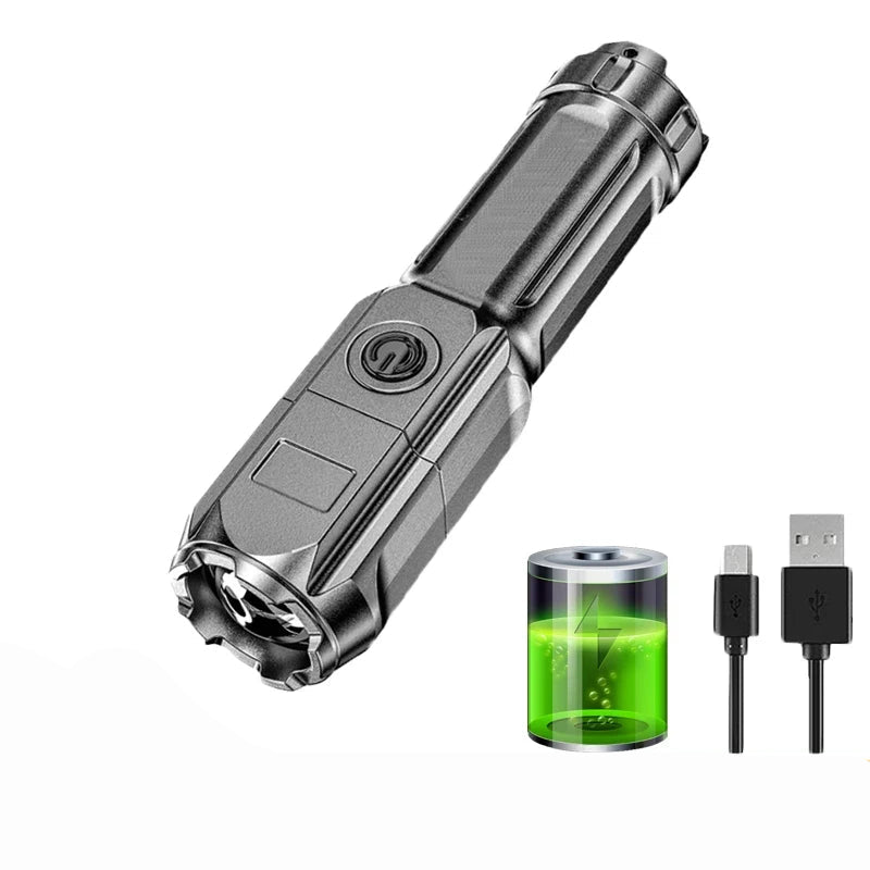 FLASHMAX - Powerful waterproof LED flashlight with ultra-strong long-range for outdoor and emergencies - New Style