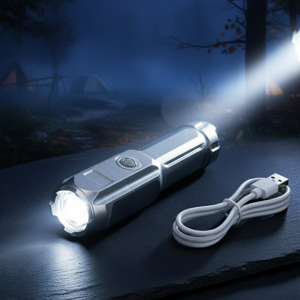 FLASHMAX - Powerful waterproof LED flashlight with ultra-strong long-range for outdoor and emergencies product image