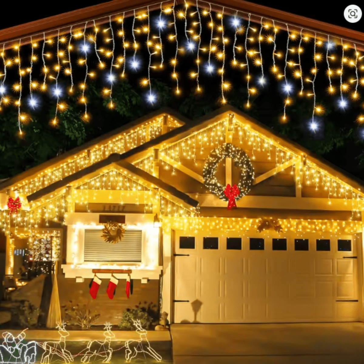 ILLUMERA - LED Garden Curtain 4 x 0.6 m with Weatherproof Elegance product image