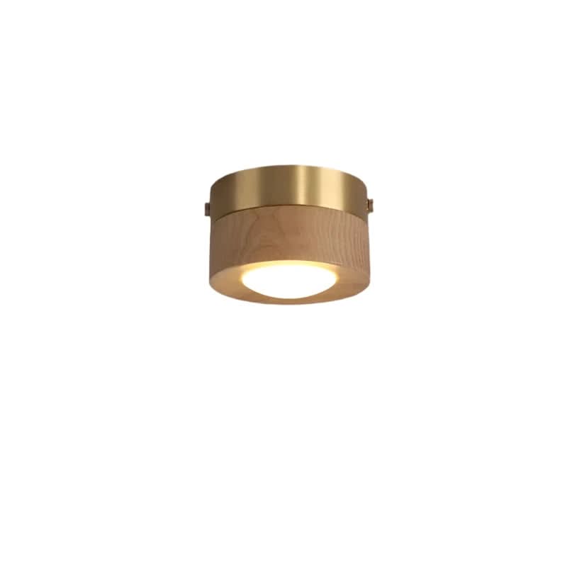 EMBERLED - Energy-saving Walnut Light Solution - Ash Wood B