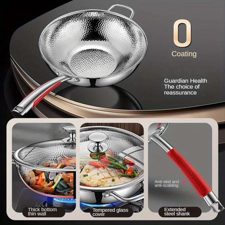 PANVION – Premium wok with round bottom for precise and versatile cooking