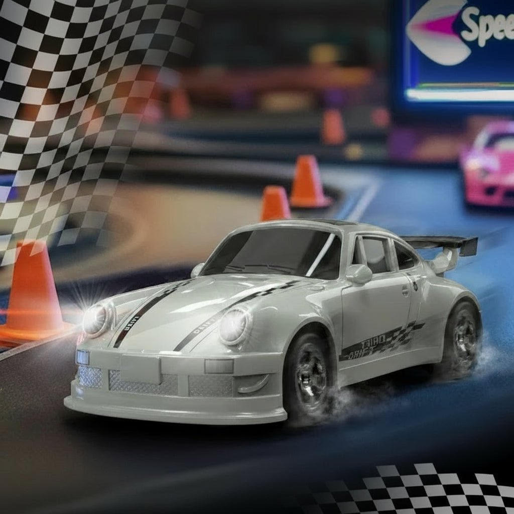 MICRODRIFT – Compact 1:64 Remote Control Drift Car for Smooth Gliding