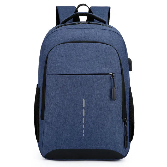 Waterproof Travel Backpack for Men with USB Charging Port | Ultralight Daypack for Work, School and Trips