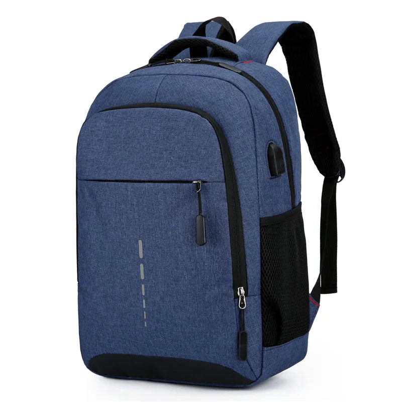 Waterproof Travel Backpack for Men with USB Charging Port | Ultralight Daypack for Work, School and Trips