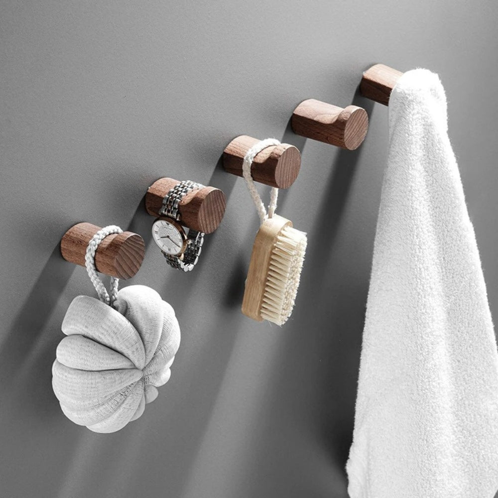 Beech Wood Wall Mounted Hook